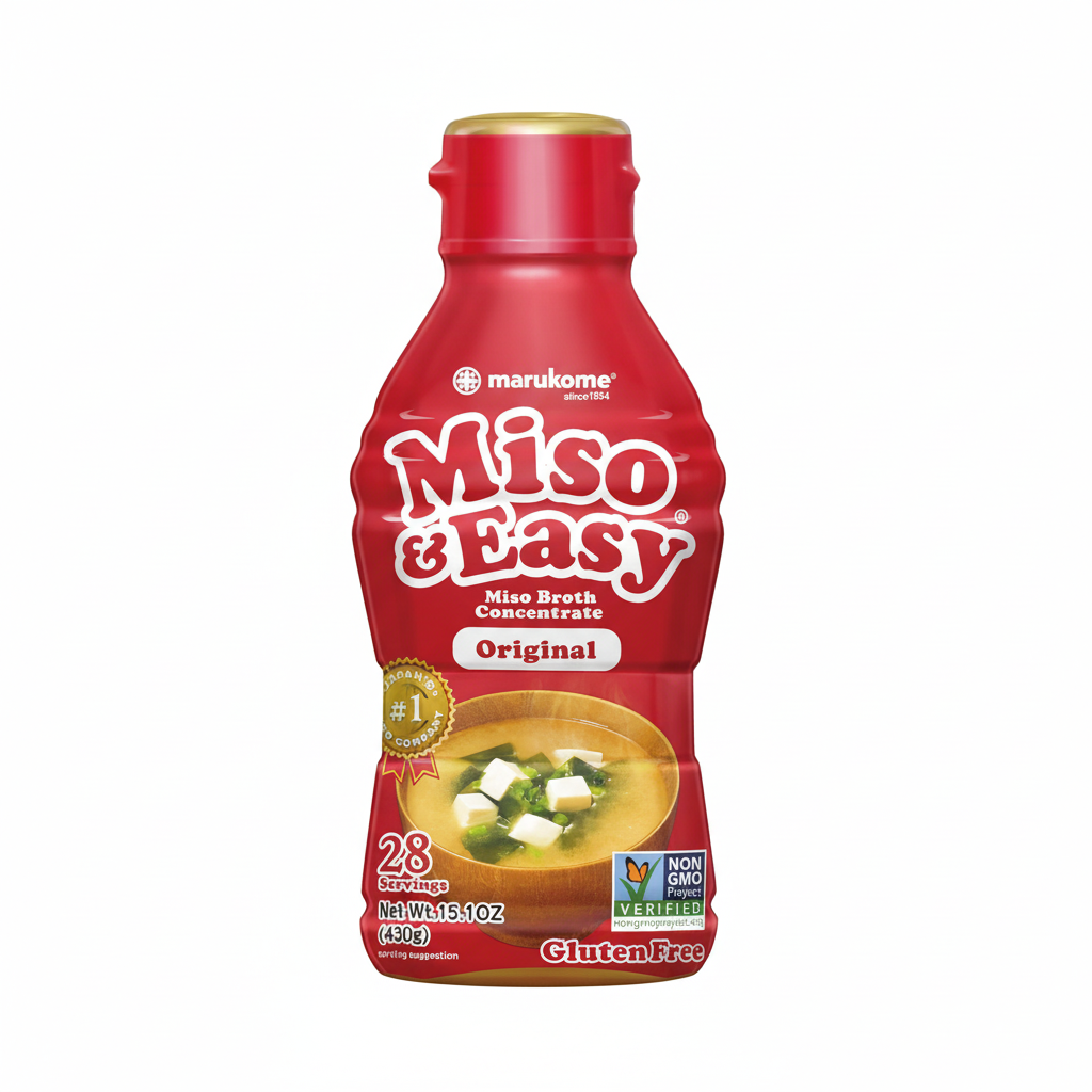 Marukome Miso & Easy Original, 15.1 Ounce (430g)