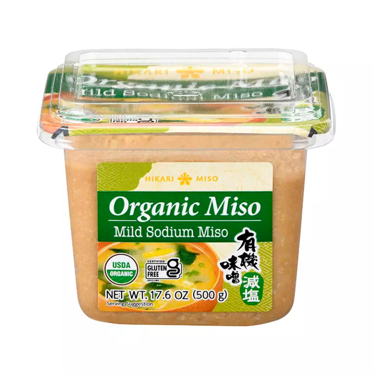 Organic Miso Mild Sodium Miso 17.6 oz (500 g)